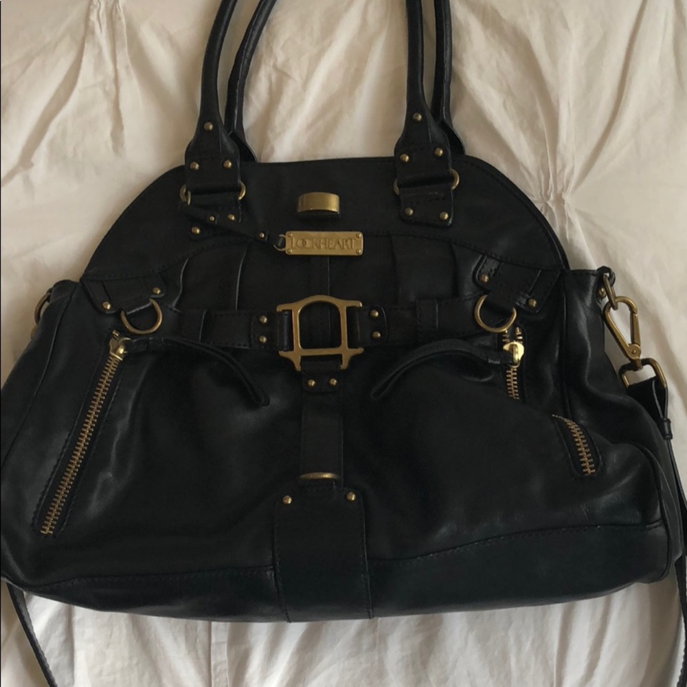 Black Lockheart Purse